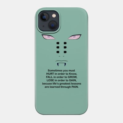 Pain Quote Phone Case Official Akatsuki Merch